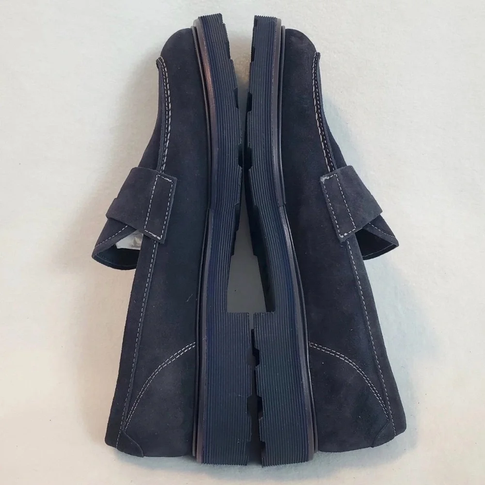 Good Man Brand Men’s Navy Lexington Loafer 10 Navy Blue Suede NEW $228 Casual